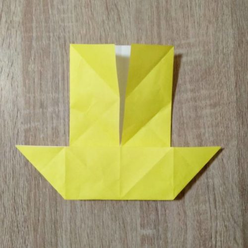 折り紙の花模様の折り方